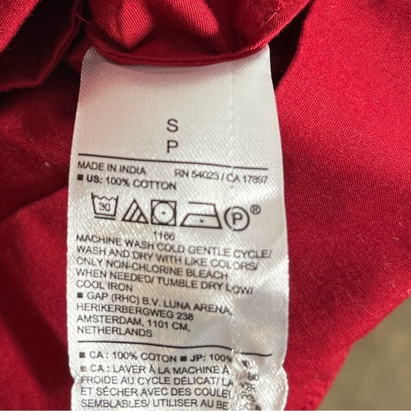 Banana Republic Poplin Mini Dress size S - Picture 9 of 9